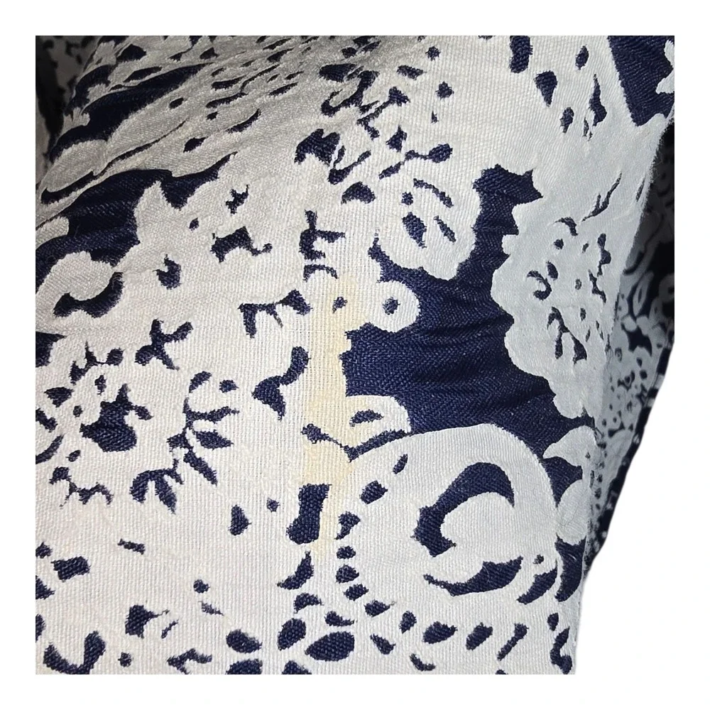 Anthropologie Sachin Babi Blue White Floral Skirt High-Low‎ Blue & White Size 4P